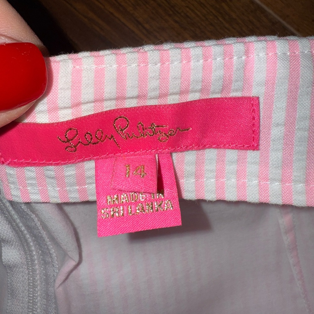 Lily Pulitzer Faye Skort Seersucker View 5